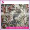floral & birds digital printing 6mm 100% mulberry silk chiffon fabric