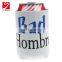 Professional Custom Beer Bottle Cooler Bag for Can With Two Sided Logo