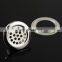 Round silver/nickle metal iron mesh eyelet for shoe