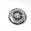 round metal badge with logo customized decorated clothes wholesale