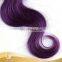 Direct Sell Ombre Purple Peruvian Virgin Body Wave, Peruvian Hair