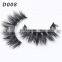 D008 eyelash extension mink 3d mink eyelashes private label