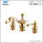 Oil Rubbed Widespread Lavatory Faucets Factory Direct Classic Design 3 Holes Wash Basin Mixer Taps