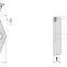 Diamond Insert,PCD,35 Deg, POLY-TECH DIAMOND,Turning Insert,Material PCD,Grade DA1000 SUMITOMO 16HQBZC