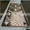 Laser cut artificial stainless steel panel screen room divider