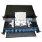 19 Inch 12 24 Port Fiber Optic Patch Panel Termination Box For Sliding Drawer Type