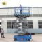 7LGTJZ Shandong SevenLift mobile hydraulic electric self propelled articulating scissor scaffolding boom lift for ae