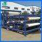 Belt sludge filter press