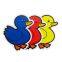 Cheap Design Custom Personalized Duckling Doll Rubber Fridge Magnet