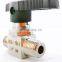 Ball valve 1/8" 1/4" 3/8" 1/2" inch male ZG thread stainless steel 304 high pressure high temperature Panel ball valve