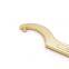WEDO Non Sparking Aluminum Bronze Hook Wrench with Pin