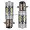 H6 80W Motorcycle Super HID White LED Headlights Bulbs For Yamaha Upgrade