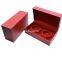 Red Luxury Custom Packaging Box Paper Jewelry Boxes For Ring Necklace 2 Bracelet Set Earring Wedding Gift