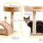 Small size cat claw climbing frame cat scratching sisal tower toy