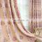 Luxury European style living room chenille curtain jacquard fabric