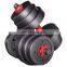 Wholesale Home Body Exercise Adjustable Dumbbell Set dumbbells buy online