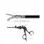 Geyi Autoclavable laparoscopic instruments  veternary surgery  2.8mm curved scissors grasping forceps for cats and gods