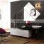 Beveled Edge Rough Edge Frameless Decorative Bathroom Glass Mirror