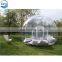 2018 новый дизайн охлаждающего inflatable прозрачной куполообразной шаровой свадебной палатки