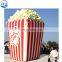 Wholesale advertising display equipments big inflatable popcorn cartoon