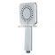 Leelongs Square Three Functional Plastic Bathroom New Hand Shower Set For Hotel Use