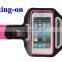 Lycra material 4.7/5.5 inch sport armband fit iPhone6 & Samsung Galaxy