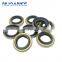 Excavator Seal Dust NBR Metal Rubber DKB Type Oil Seal Hydraulic Cylinder Wiper Seal