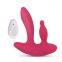 vibrator+anal toy for female clitoral vaginal stimulator sex toys for women
