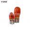 Clear incandescent 12V glass led light bulb miniature wedge base instrument auto motorcycle indicator bulb T10 T13