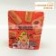 Flat Bottom Bag Top Opening Hot Sealing Snack Packaging For Wholesale