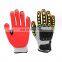 Heavy Duty Impact Resistant Oil Field Work Hand Protective Hand Gloves Nitrile Coating Gloves