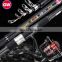 high quality 3.6m  Portable Fishing Rod 99% telescopic carbon  fiber fishing rod with reel