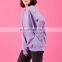 2021 autumn and winter new warm Korean round neck solid color plus velvet thick women's loose pullover sweater