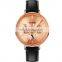Custom Your Own Brand Skmei 1665 Lady Leather Watch Japan Quartz  Movement Trend Fashion Ladies Watches