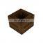 Rustic nesting mini milk bottles vintage wood crates gift box set of 3