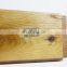 Wooden Bottle Caddy 6-Pack Beer Carrier with Metal Handle Bottle Opener