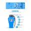 High Quality Cute Robot Shape Foldable Drinking Bottle for Kids