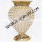 European Decanter Brass Crystal Antique Home Decor