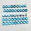 Swiss Blue Topaz 6x6 mm Round Cabochan