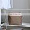 Collapsible Clothes Linen Laundry Basket with Cotton Handle Foldable Washing Laundry Storage Bag