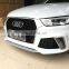 facelift Star shine style high guality car parts bumpers front grills for Audi Q3 body kits