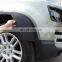 For Land Rover Defender 110 130 2020 Car styling ABS Black Car Front bumper side trim Stickers For Defender Car Accessories