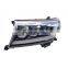 Headlight headlamp for Toyota Land Cruiser LC200 2008-2015 converted to the latest 3 lens LED appearance