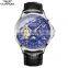 GUANQIN GJ16212 Luxury automatic mechanical moon phase 22 band metal stainless steel old watch brands