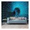 Purple Color Home Decoration Interior Wall Decoration 3D 5D 16D Wall Murals Nature Drop Ship
