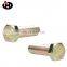 Hot Sale Hardware Fasteners Hexagonal Bolts Yellow Zinc Hex Bolt Full/Half Thread High Quality