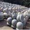 Polished Padang dark granite garden landscape ball