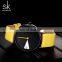 SHENGKE Creative Overside Dial Handwatchs Minimalist Quartz Watchs Business Style Wrist Watchs K0090L