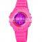Guangzhou Skmei 1716 silica strap led light wristwatch waterproof 24 hour digital sports kids watch minimalist