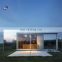 2 bedroom Hot sell New Zealand standard 40ft container modular house glass prefab homes house container bars